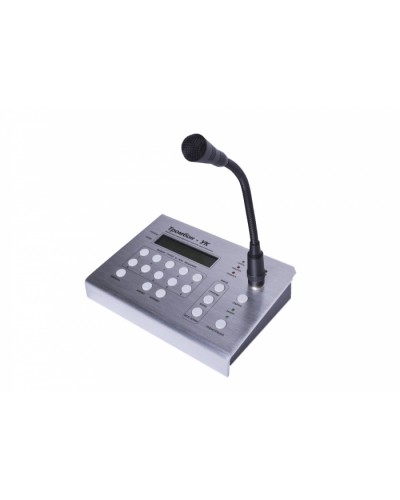 Консоль микрофонная удалённая многозонная Тромбон УК в Комсомольске-на-Амуре Система оповещения и трансляции Pintop.ru