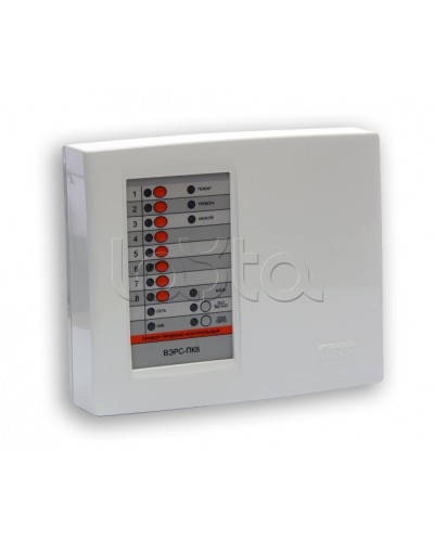 Прибор приемно-контрольный охрано-пожарный ВЭРС-ПК8П версия 3.2 в Комсомольске-на-Амуре Приемно-контрольные приборы Pintop.ru