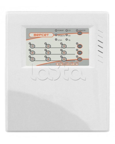 Прибор приемно-контрольный охранно-пожарный ВЕРСЕТ 09 в Комсомольске-на-Амуре Приемно-контрольные приборы Pintop.ru