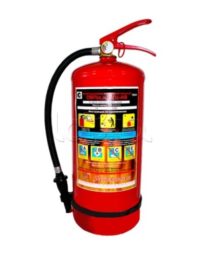 Огнетушитель воздушно-пенный Ярпожинвест ОВП-10(з) в Комсомольске-на-Амуре Огнетушители Pintop.ru