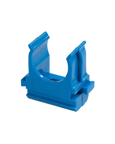 Крепёж-клипса для труб АБС-пластик синяя д20 (100шт/1500шт уп/кор) Промрукав (PR13.0058) в Комсомольске-на-Амуре Держатели, клипсы, скобы Pintop.ru