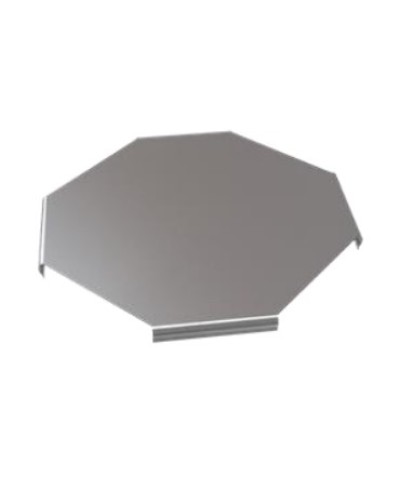 Крышка Х-образного ответвителя 500х15 (0,8) ПожТехКабель (568-028) в Комсомольске-на-Амуре Аксессуары для лотков Pintop.ru