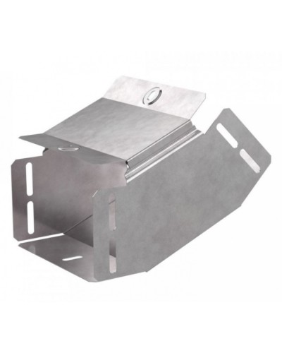 Угол вертикальный внутренний 45 градусов с крышкой Стандарт 150х100 Промрукав (PR16.0538) в Комсомольске-на-Амуре Аксессуары для лотков Pintop.ru