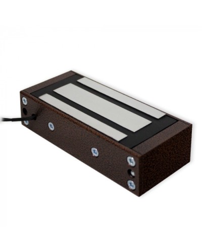 Замок электромагнитный Олевс М1-150 с планкой медный антик в Комсомольске-на-Амуре Электромагнитные замки Pintop.ru