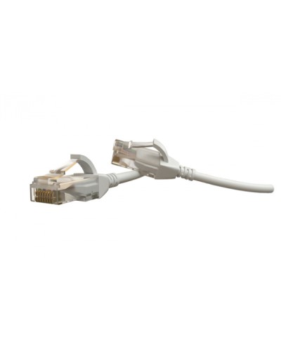 Патч-корд U/UTP Hyperline (PC-LPT-UTP-RJ45-RJ45-C6-1M-LSZH-WH) в Комсомольске-на-Амуре Патчкорды (медные) Pintop.ru