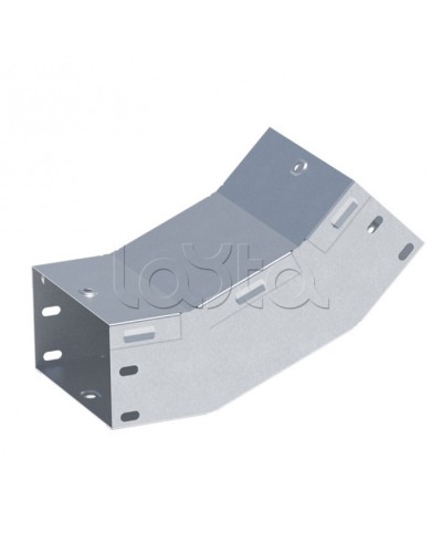 Угол 45 град. вертикальный внутренний 80x100 мм INOX EKF (vi4580100-INOX) в Комсомольске-на-Амуре Аксессуары для лотков Pintop.ru