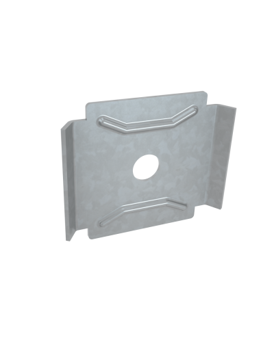 Фиксатор площадка INOX304 КМ-Профиль (FP INOX304) в Комсомольске-на-Амуре Аксессуары для лотков Pintop.ru