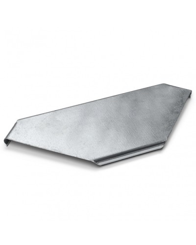 Крышка плоского угла 45° 150x15 (0,7) ПожТехКабель (550-003) в Комсомольске-на-Амуре Аксессуары для лотков Pintop.ru